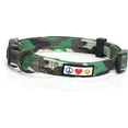 thumbnail image 1 of Pawtitas Reflective Dog Collar Adjustable for Large Dogs - Green Camo Collar, 1 of 9