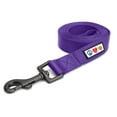 thumbnail image 1 of Pawtitas Solid Color Leash - 6ft Long, Purple - Great for Small Dogs and Cats, 1 of 9