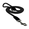 thumbnail image 1 of Pawtitas Training Dog Leash Durable Small Rope Reflective Dog Leash 6 ft Paracord Lead Strong and Comfortable - Black Dog Leash, 1 of 8