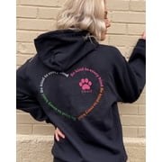 Pawz Be Kind to Every Kind Open Heart Hoodie