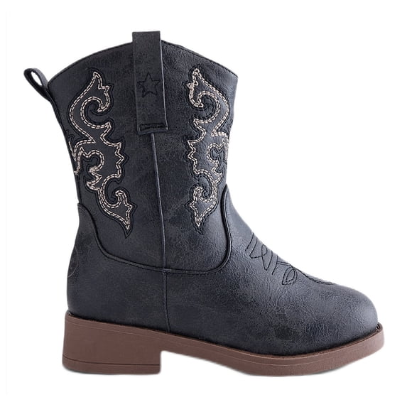 Pawz Little and Big Boys Cowboy Western Boots