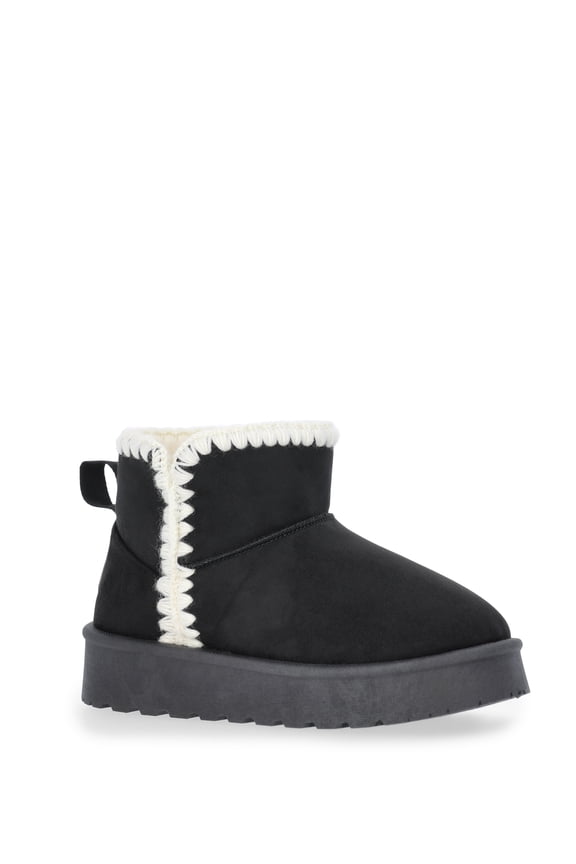 Little & Big Girls Platform Cozy Boots