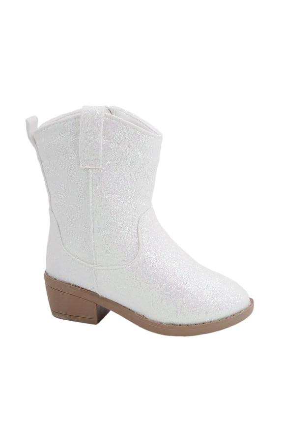Little & Big Girls' Glitter Western Boots
