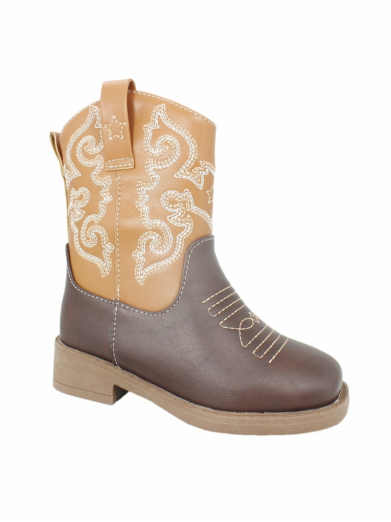 Pawz Little and Big Boys Western Boots, Sizes 5-12