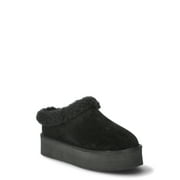 Pawz Women’s Cozy Lined Platform Slippers, Sizes 6-11