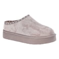 thumbnail image 1 of Pawz Women's Hazel Platform Clog Slippers with Faux Fur Lining, 1 of 5