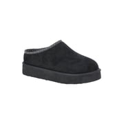 Pawz Women's Hazel Platform Clog Slippers with Faux Fur Lining
