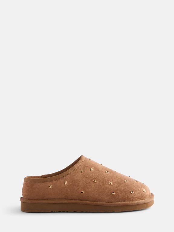 Women's Sammy Embellished Faux Suede Slippers