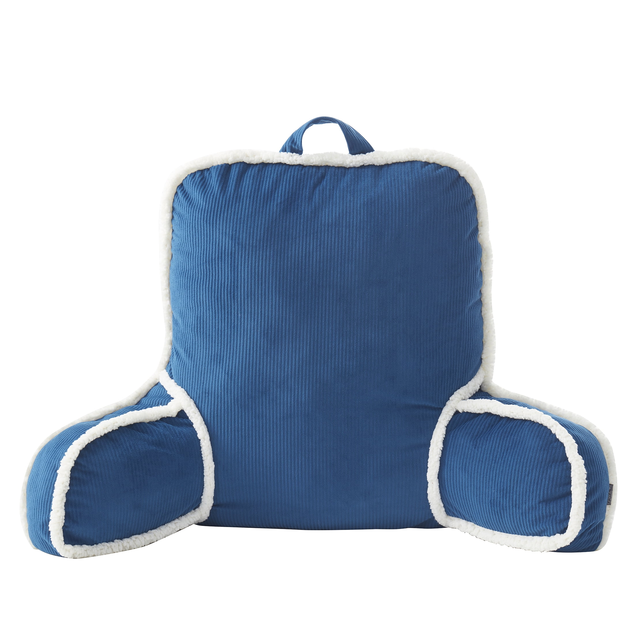 Pawz by Bearpaw Blue Corduroy Backrest Pillow - Walmart.com