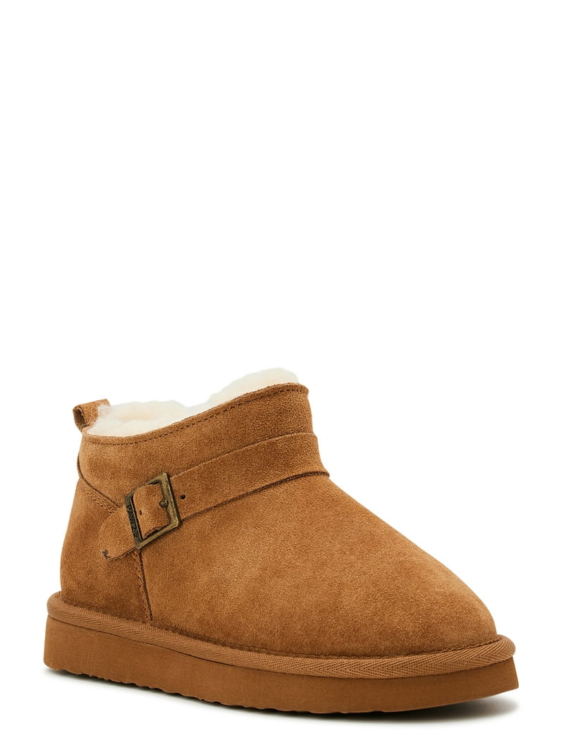 popo Pawz by Bearpaw Girls Youth Amy Suede Boot, Sizes 10-5