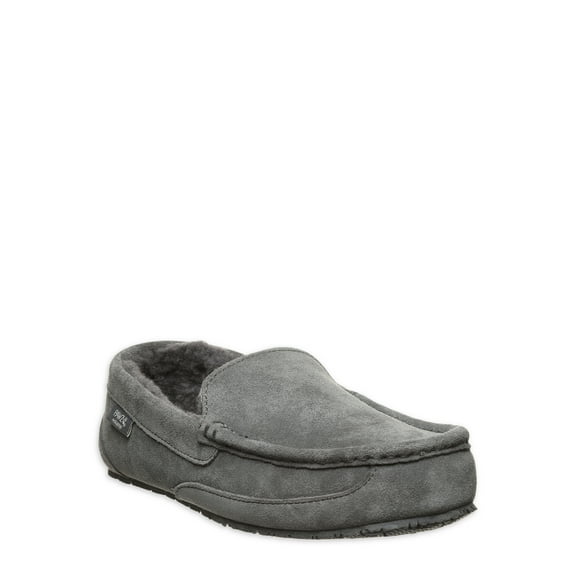 Pawz by Bearpaw Men's Caleb Genuine Suede Moccasin Slippers