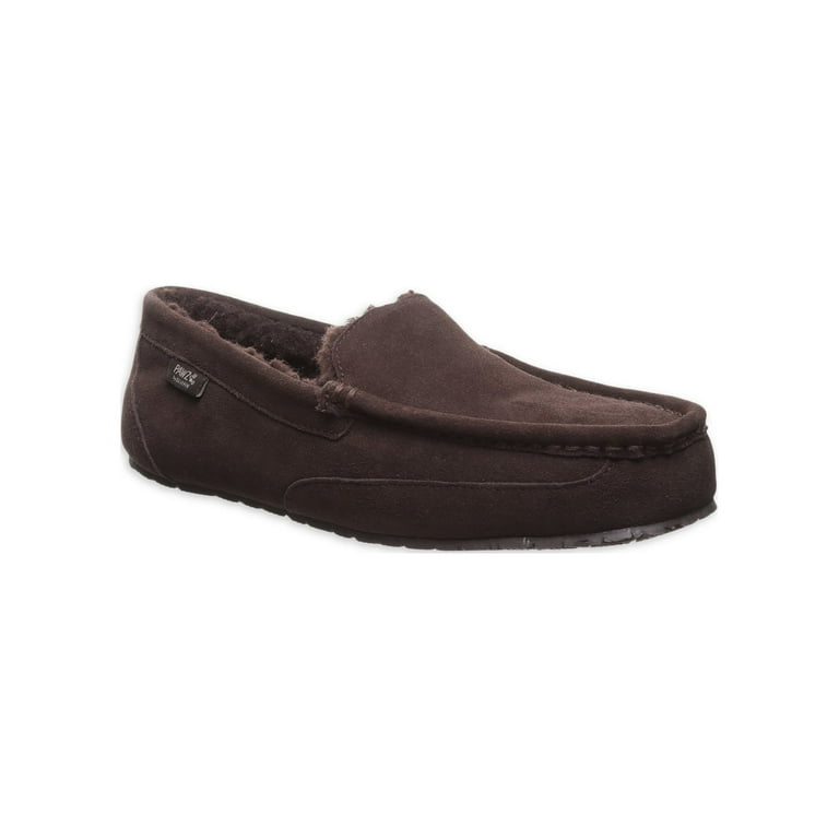 Mens moccasin 2025 slippers walmart