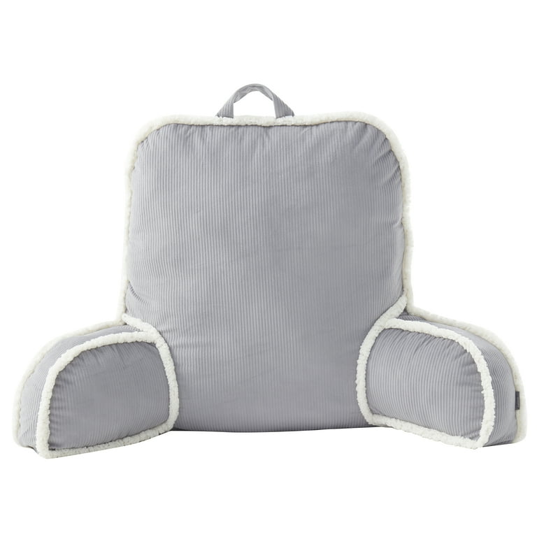 Pawz by Bearpaw Silver Corduroy Backrest Pillow Walmart