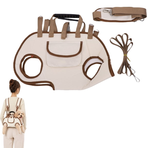 Pawzie Purse Dog Carrier, Pawzie Pet Carrier Bag, Ergonomic Front-Facing Design with Stable Support, Streamlined and Portable Design, Breathable, Built-In Safety Lock, Ideal for Dogs