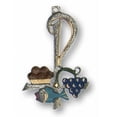thumbnail image 1 of Pax Christi Peace of Christ German Pewter Christmas Ornament Decoration, 1 of 2