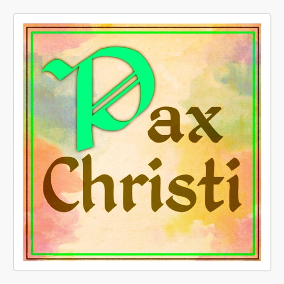 Pax Christi Sticker