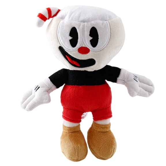 PaxVita Game Cuphead Plush Toy Mugman Ms. Chalice ghost King Dice Cagney Carnantion Puphead Plush Dolls Toys for Children Gifts