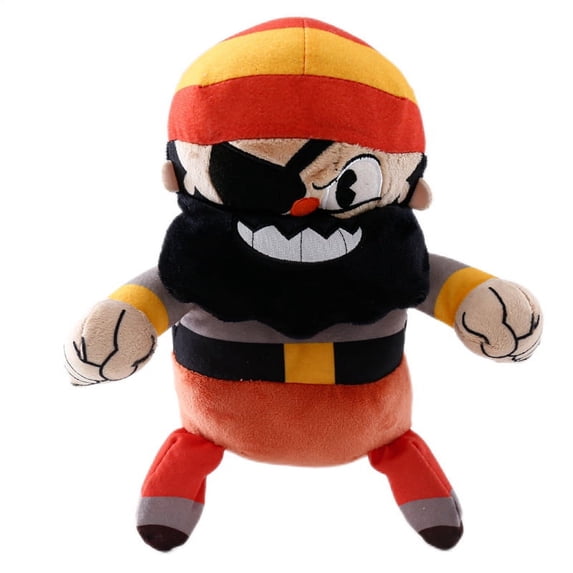 PaxVita Game Cuphead Plush Toy Mugman Ms. Chalice ghost King Dice Cagney Carnantion Puphead Plush Dolls Toys for Children Gifts