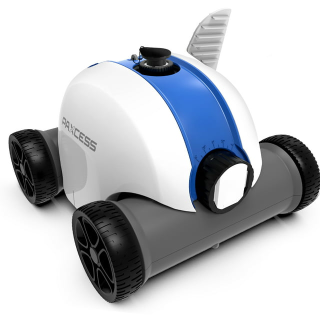 Paxcess Cordless Automatic Robotic Pool Cleaner for in-Ground and Above Ground Swimming Pool