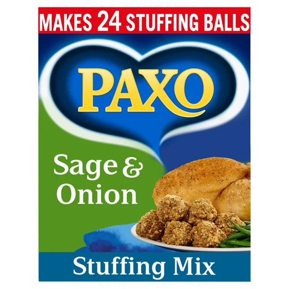 Paxo Sage & Onion Stuffing (340g) - Makes 24 Stuffing balls
