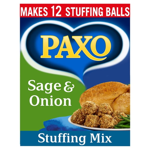 Paxo Sage & Onion Stuffing Mix 170G, Imported from Britain