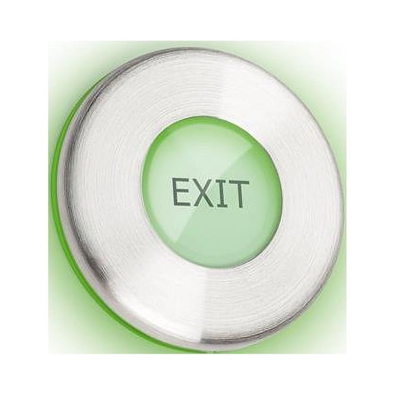 Paxton 593-721-US Robust Marine Exit Button for Compact, Switch2, Net2 or Paxton10, Green Illumination