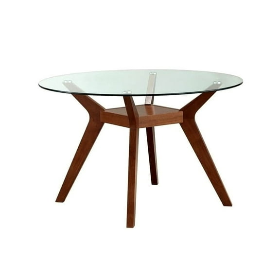 Paxton Dining Round Table Nutmeg