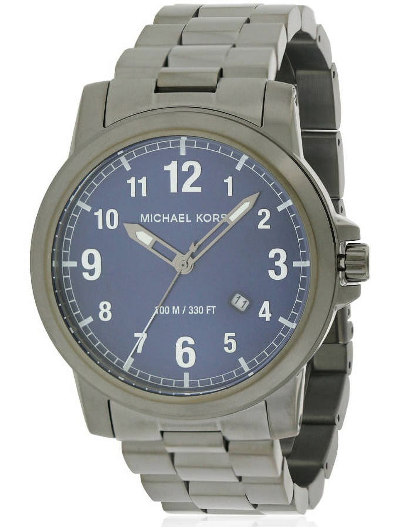 Paxton Gunmetal Stainless Steel Mens Watch MK8499 Walmart