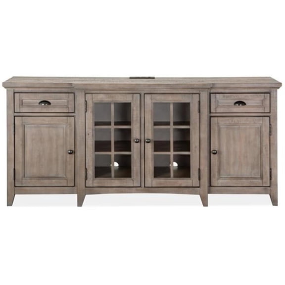 Magnussen Paxton Place 70" Entertainment Console Dovetail Gray