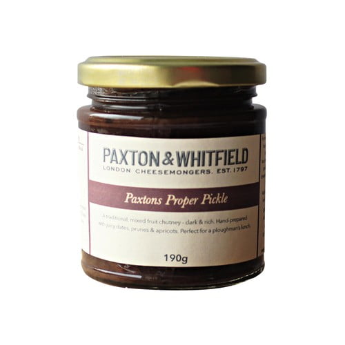Paxton & Whitfield Proper Pickle 190g, British Import (Pack of 2)
