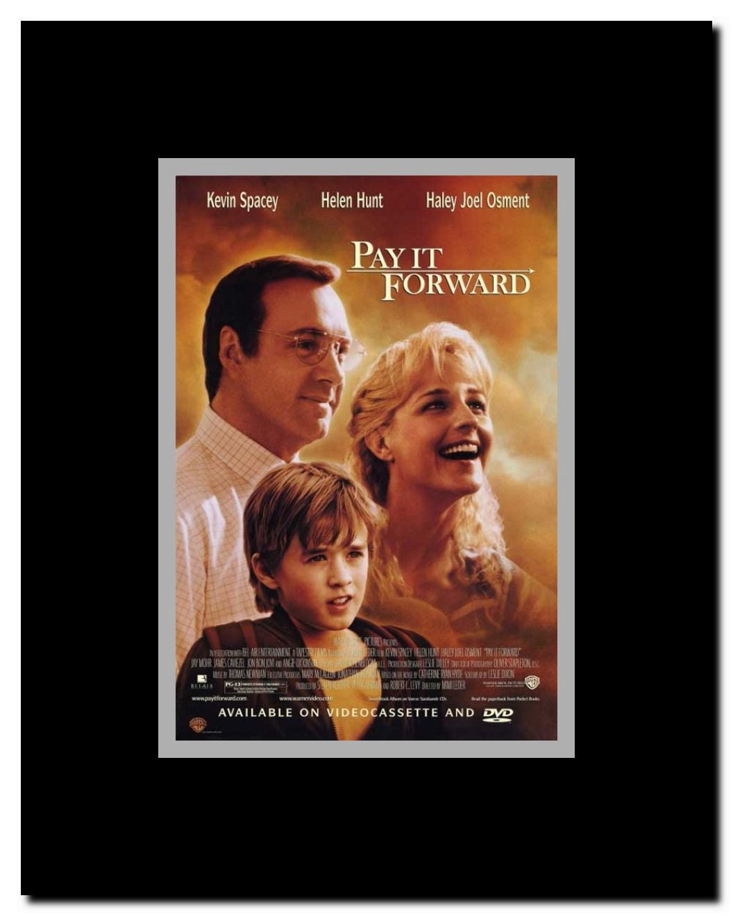 Pay It Forward Framed Movie Poster