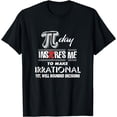 thumbnail image 1 of Pay Rounded Funny Happy Maths Birthday Gift Pi Day Shirt T-Shirt, 1 of 4