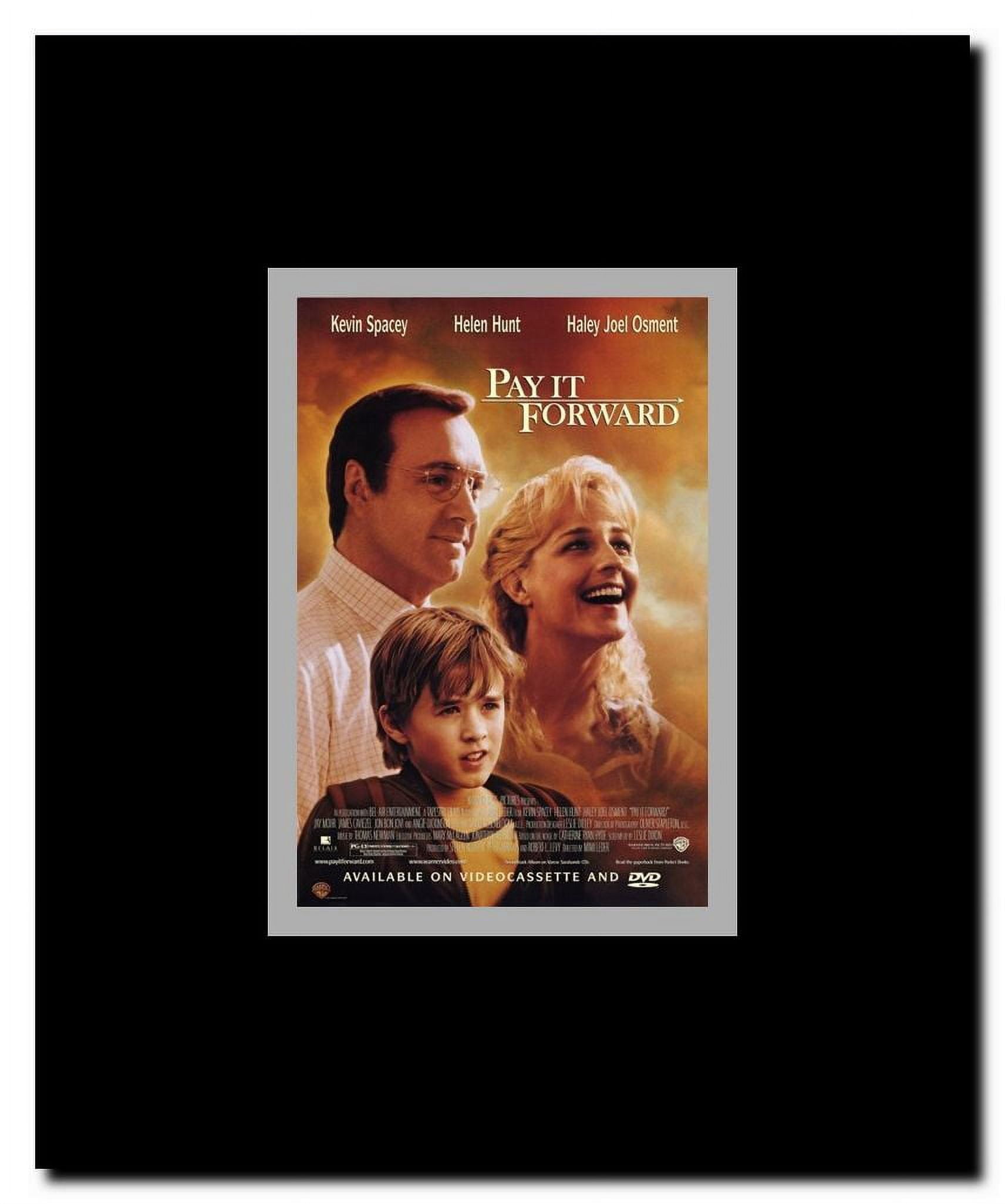 Pay it Forward Framed Movie Poster