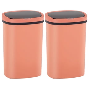 PayLessHere 13Gal Trash Can - Touchless Automatic Lid, Plastic Garbage Can for Kitchen  (2, Pink)