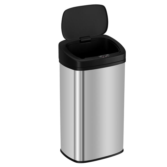 PayLessHere 22Gal Kitchen Trash Can - Touchless Stainless Steel w/Auto Lid Garbage Can for Home