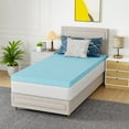 thumbnail image 1 of PayLessHere 3 Inch Gel Memory Foam Mattress Topper/Easy to Clean (Twin), 1 of 1