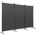 thumbnail image 1 of PayLessHere 3 Panel Room Divider Folding Privacy Screen 5.9FT Partition Room Separators with Metal Frame Portable Freestanding Room Divider for Bedroom,Office,Dining Room,Living Room (Beige), 1 of 7