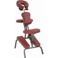 thumbnail image 1 of PayLessHere 4" Portable Massage Chair Tattoo Spa Free Carry Case(Burgundy), 1 of 7