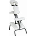 thumbnail image 1 of PayLessHere 4" Portable Massage Chair Tattoo Spa Free Carry Case(White), 1 of 7