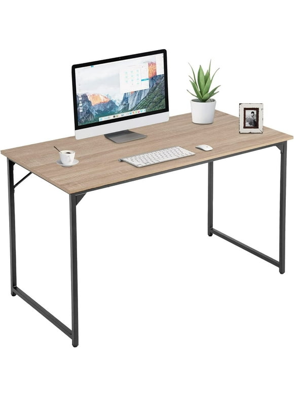 PayLessHere 47 inch Computer Desk Modern Writing Desk, Simple Study Table, Industrial Office Desk, Sturdy Laptop Table for Home Office, Vintage