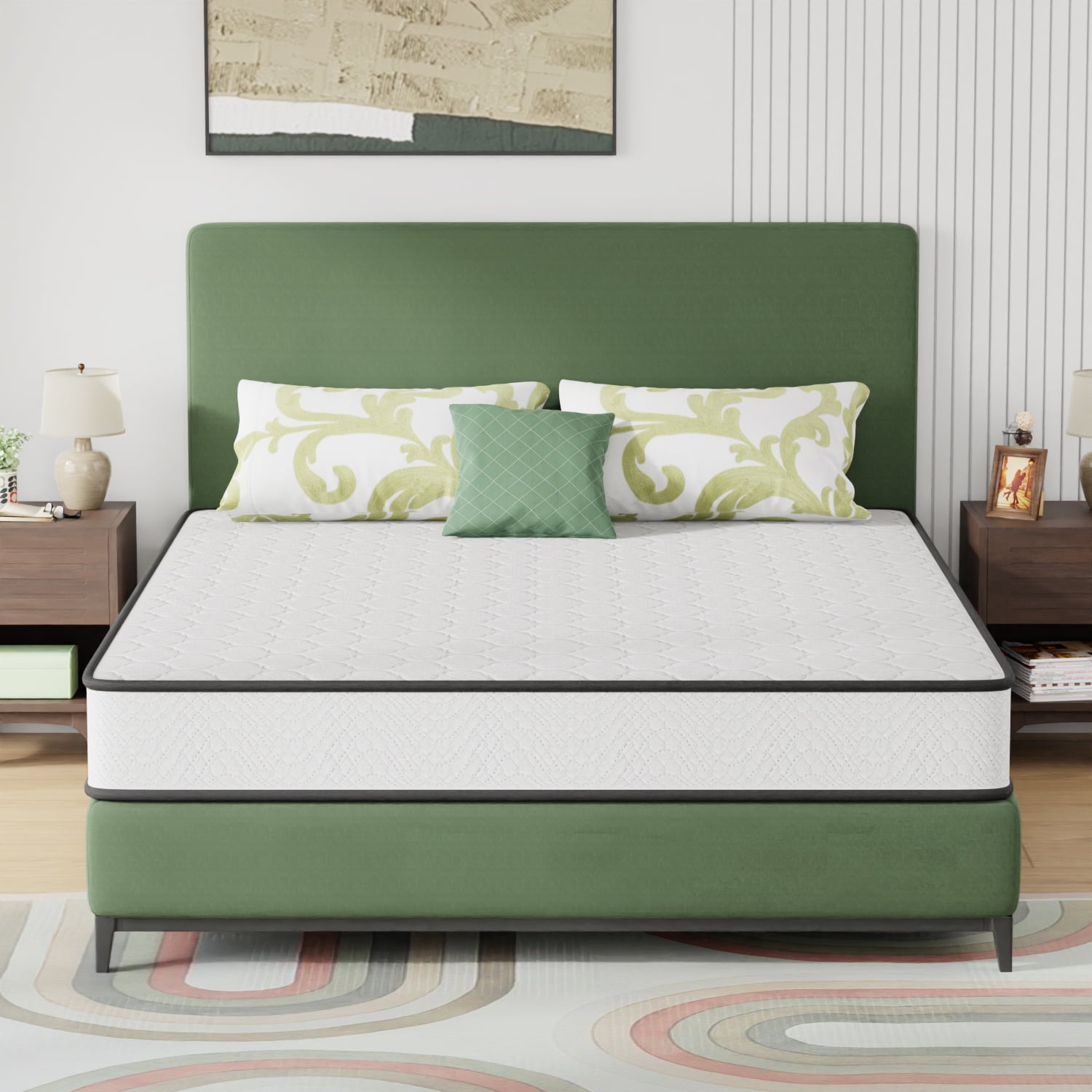 PayLessHere 8 Inch Mattress Medium Firm Spring Mattress Cool Sleep