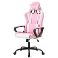 thumbnail image 1 of PayLessHere Ergonomic Pu Desk Chair ，Racing Gaming Chair，Lumbar Support for Back Pain Adults，Pink, 1 of 7