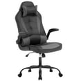 thumbnail image 1 of PayLessHere Gaming Chair With Lumbar Support, Adjustable Headrest Office Chair For Adults, Grey, 1 of 7