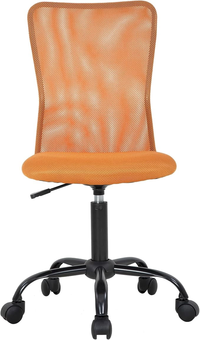 PayLessHere Home Office Chair - Ergonomic Mesh Desk Chair w/Lumbar Support, Orange