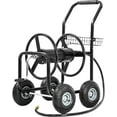 thumbnail image 1 of PayLessHere Hose Reel Hold Up To 300 Ft with 4 Wheels Storage Basket,Black, 1 of 7