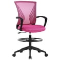 thumbnail image 1 of PayLessHere Mesh Home Office Chair , Lumbar Support Armrest Ergonomic Desk Chair For Adults, Pink, 1 of 7