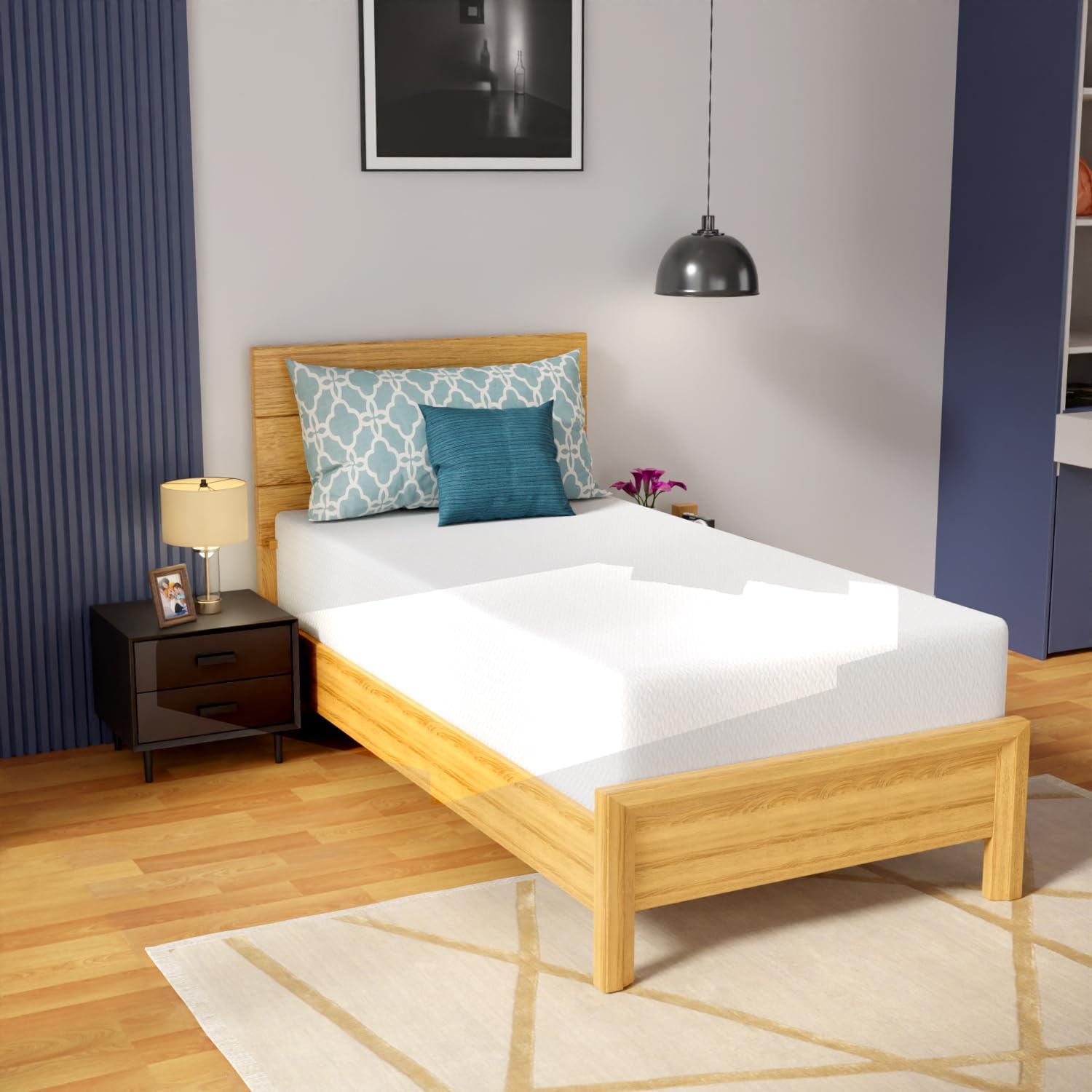 Materasso In Gel Memory Foam PayLessHere 35,5 Cm – Medio Rigido Senza Fibra Di Vetro CertiPUR