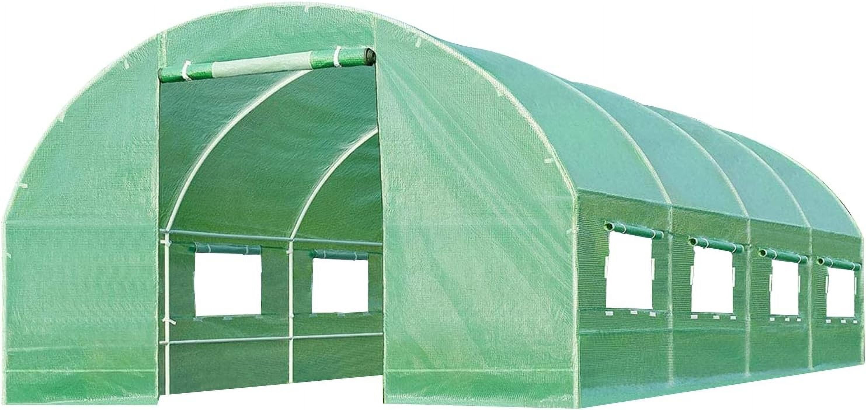PayLessHere Walk-in Green House with Observation Windows for Outdoor ...