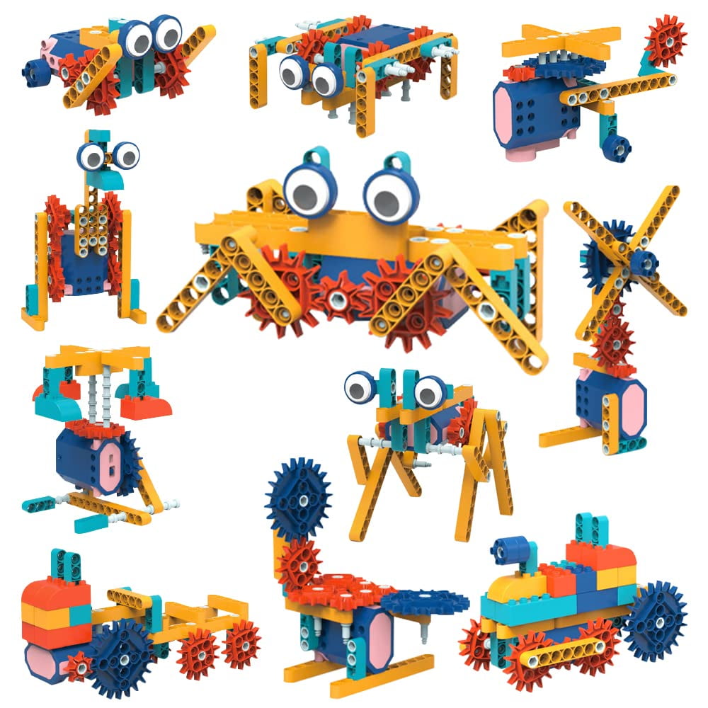 PayUSD Building Blocks Toy Motorized STEM Toys for 6 7 8 9 10 11 12