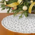 thumbnail image 1 of PayUSD Christmas Tree Skirt 30 inch White Plush Skirts Christmas Decorations Indoor Faux Fur Christmas Ornaments Xmas Decorations for Merry Christmas Party, 1 of 7